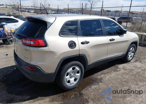 2014 Jeep Cherokee Sport from USA, damaged, VIN 1C4PJMAB9EW233589